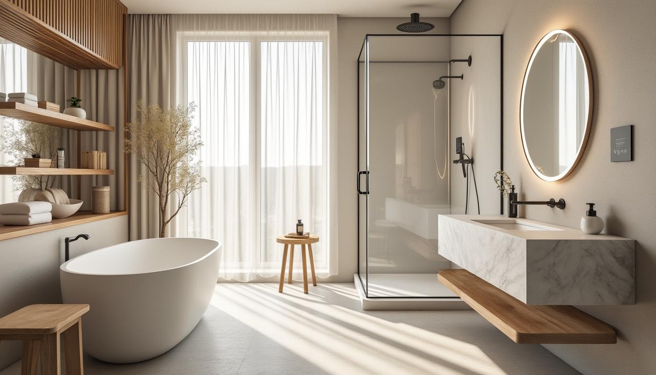 transformez votre salle de bain en un v&eacute;ritable spa gr&acirc;ce &agrave; des id&eacute;es d&eacute;co simples et &eacute;conomiques, sans gros travaux. d&eacute;tente assur&eacute;e chez vous !