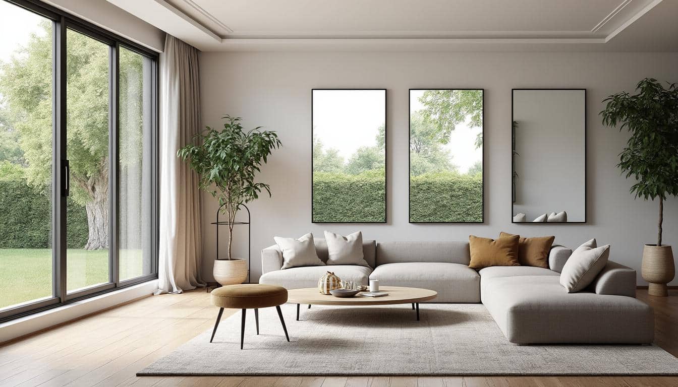 découvrez comment utiliser les miroirs pour agrandir visuellement vos espaces et apporter plus de lumière et de profondeur à votre intérieur.
