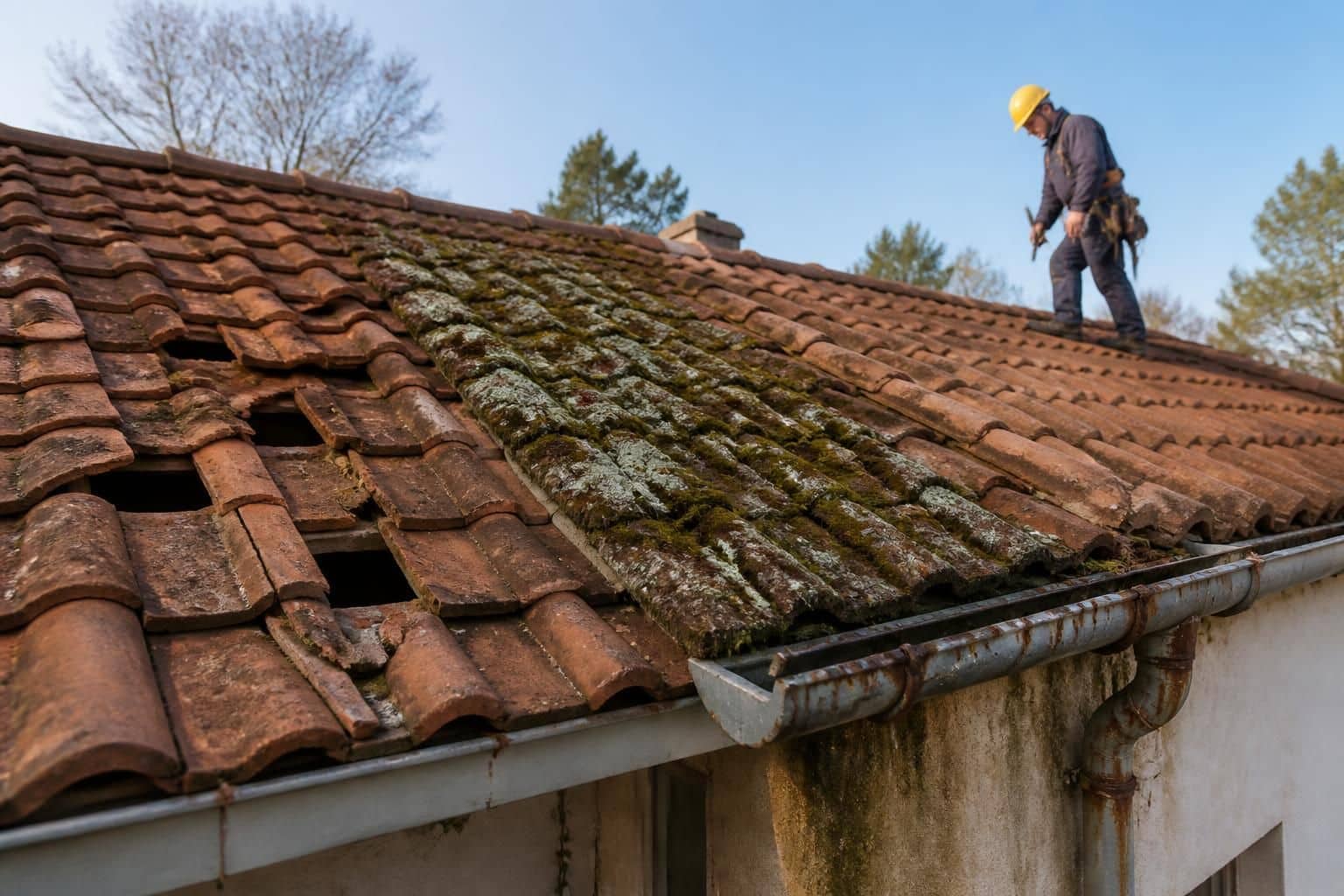 découvrez les signes essentiels indiquant qu’il est temps d’effectuer des travaux de toiture pour protéger votre maison et éviter des dommages coûteux.