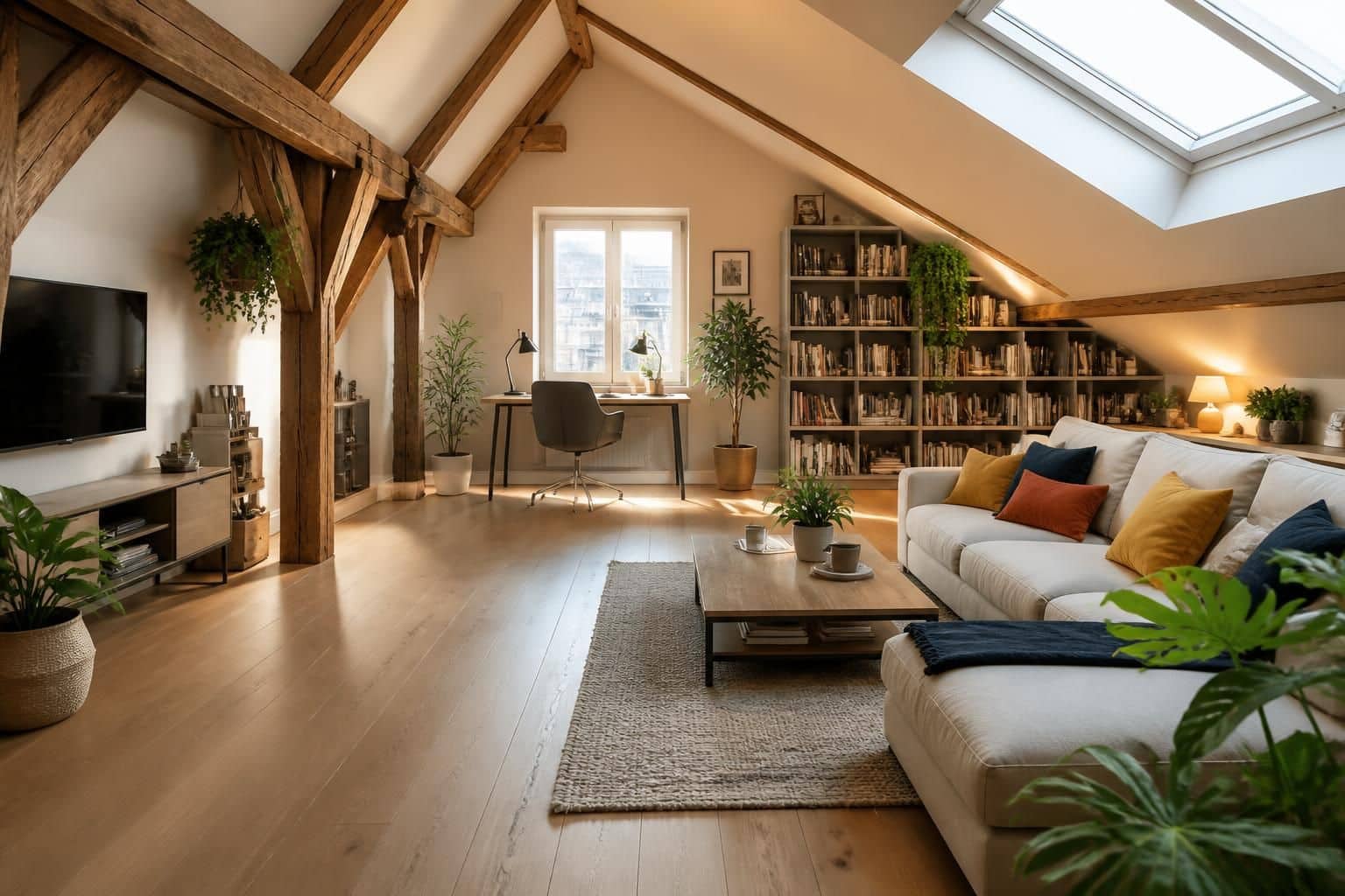 découvrez comment transformer un grenier en une pièce de vie confortable et fonctionnelle grâce à nos conseils pratiques et astuces d'aménagement.