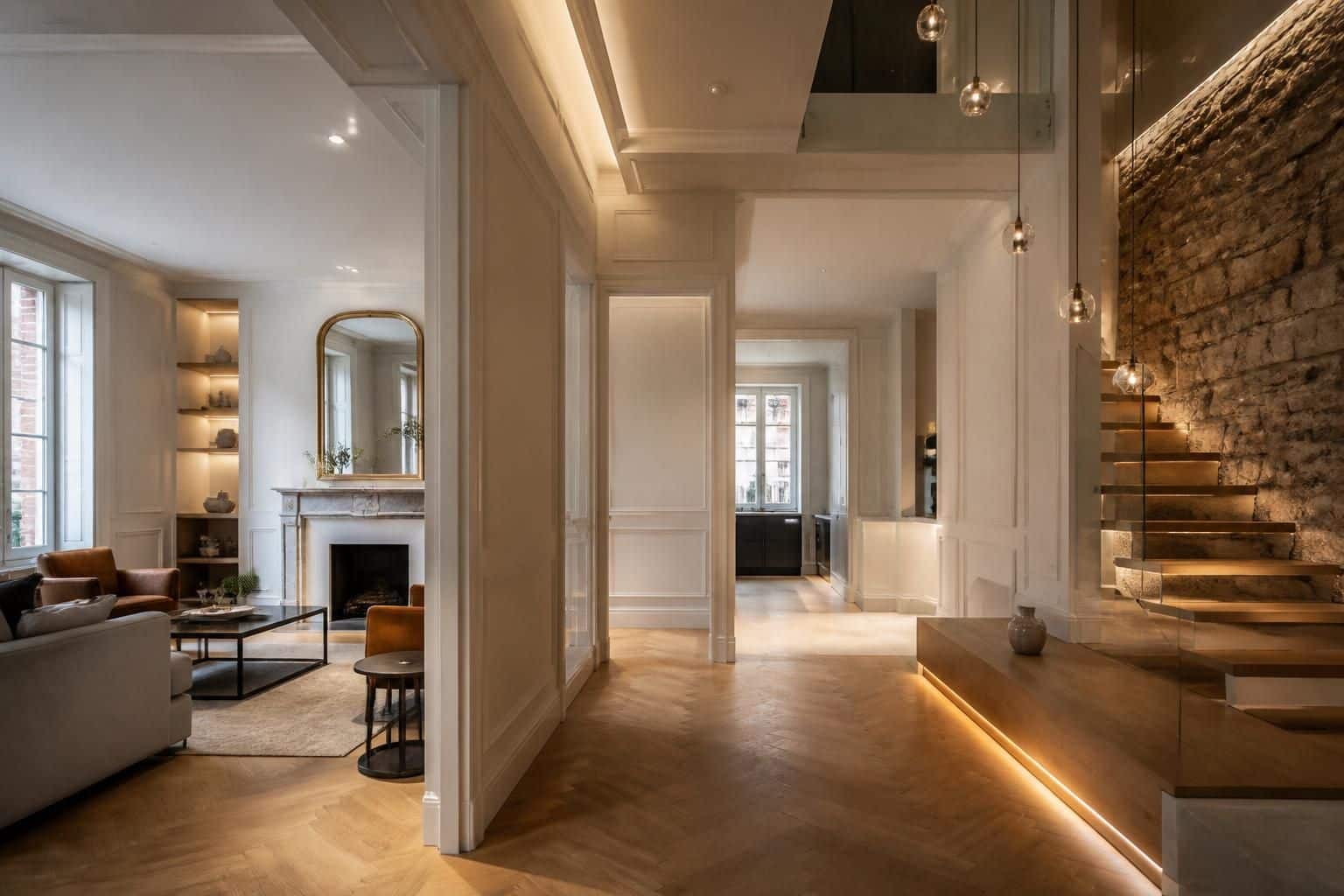 découvrez comment sublimer les volumes existants grâce à des techniques de rénovation et d'éclairage innovantes, pour transformer vos espaces en lieux harmonieux et lumineux.